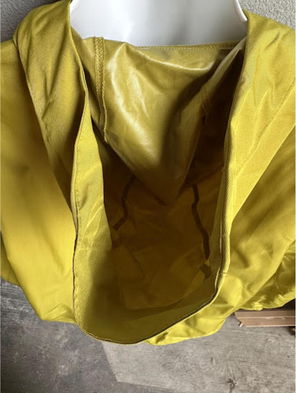 Swiss Tech Rain Jacket Chartreuse Hooded XL - Picture 6 of 6